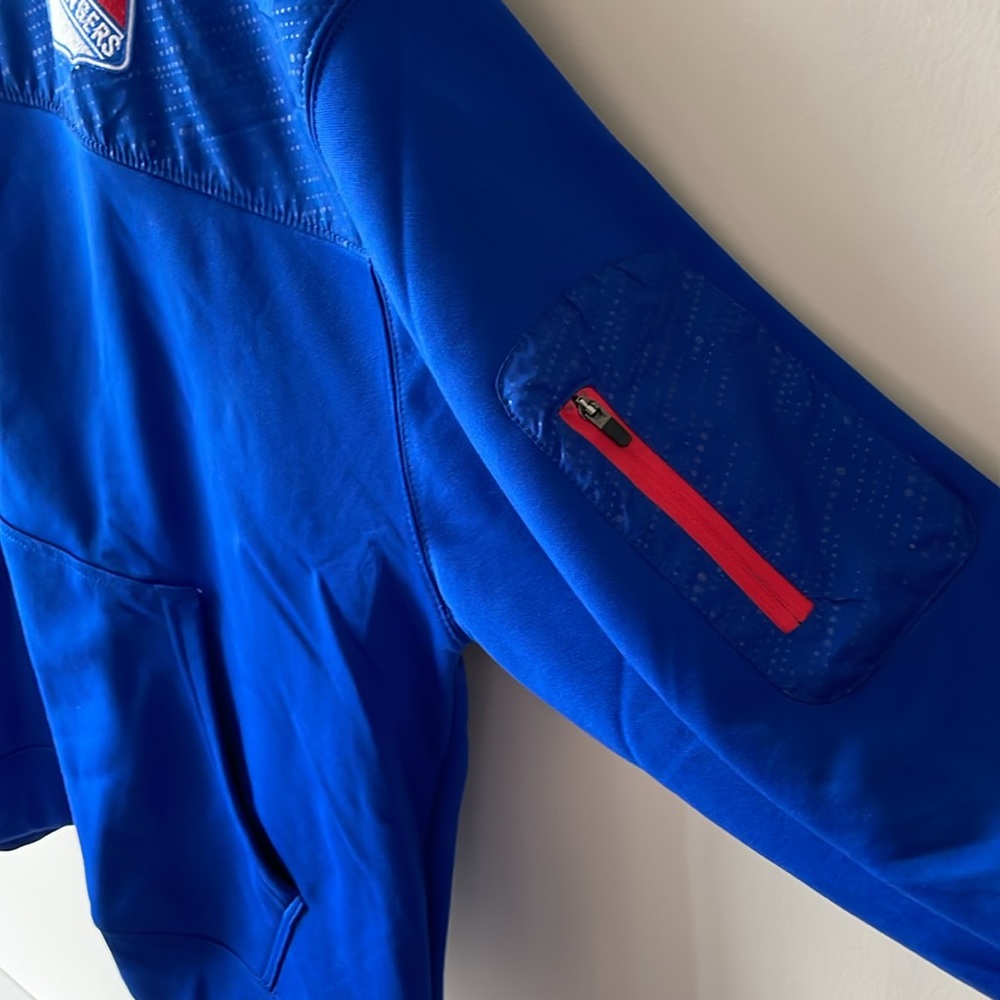 Official NHL New York Rangers full zip hoodie 🏒 - Picture 2 of 8
